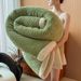 Winter Thickened Taffeta For Bedroom Sofa Cover Office Nap Lamb Fleece Bed Small Blanket_maomaolike.com