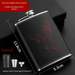 Russian Small Hip Flask Stainless Steel Antique 304 Thickened About Half A Jin Outdoor Portable High-end Household Wine_maomaolike.com
