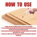 Jue-Fish Long Nib Marker, Wood Household Oil-Based Waterproof Quick-Drying Marker For Woodworking_maomaolike.com
