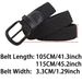 Men's Casual Woven Elastic Outdoor Sports Women's No Need For Punching Climbing Work Belt For Men Women Fashion_maomaolike.com
