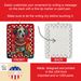 Dalmatian Holiday Christmas Porcelain Ornament Christmas Tree Hanging Decorations For Home Christmas Holiday, Rectangle, Gift, Multicolor_maomaolike.com