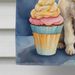 White Toy Poodle Happy Birthday House Flag Large Porch Sleeve Pole Decorative Outside Yard Banner Artwork Wall Hanging, Polyester, House Size, Multicolor_maomaolike.com