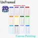 Multiplication Tables Painting Poster, Color-coded Clear Math Chart Poster, Practical Aid For Math Learning, Suitable For Study Room And Home Learning_maomaolike.com