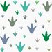 Foreign Trade Dinosaur Floor Footprint Sticker Decoration Set DIY Graffiti PVC Wall Stickers Animal Decals_maomaolike.com