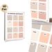 Classroom Birthdays Painting Poster, Soft Muted-toned Minimalist Monthly Grid Poster, Practical Tool To Track And Display Class Birthdays, Ideal For_maomaolike.com