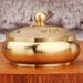 Brass Pisces Burner Lotus Indoor Living Room Fireproof Cotton Gourd Incense Holder Metal Craft Ornament Wholesale_maomaolike.com