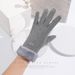 Women's Winter Warm Gloves Autumn and Winter Outdoor Cycling Driving Windproof Touch Screen Girls Cute De Velvet Plus Velvet_maomaolike.com