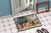 Airedale Terrier Cozy Christmas Doormat Front Door Mat Indoor Outdoor Rugs For Entryway, Non Slip Washable Low Pile, 24H X 36W_maomaolike.com