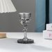 Resin Craft Skull Statue With Piston Gear Element, Compact Decorative Small Ornament For Household Desktop Layout
_maomaolike.com