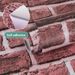 Self-adhesive Pattern Restaurant Wallpaper Waterproof Moisture-proof Red Brick Wall Sticker_maomaolike.com