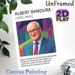 Albert Bandura Themed Painting Poster, Vibrant Polygonal Style Portrait Poster, Informative Design With Social Learning Theory Intro, Ideal For_maomaolike.com