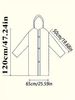 Waterproof and Windproof Adult Rain Jacket - Full Body Coverage for Outdoor Activities - Portable and Durable Raincoat_maomaolike.com