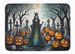 Evil Queen Spooky Halloween Memory Foam Kitchen Mat Machine Washable Anti-Fatigue Mat Cushion Comfort Bath Mat Or Kitchen Rug_maomaolike.com