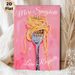 Spaghetti Fork Themed Painting Poster, Vibrant Brushstroke-style Whimsical Pasta-wrapped Fork Poster, Playful Food Decor With "More Spaghetti Less_maomaolike.com