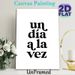 Spanish Inspirational Quote Painting Poster, Minimalist Bold Black Typography Poster, Uplifting Daily Reminder, Ideal For Home, Office Or Bedroom_maomaolike.com