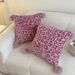 Cross-Bordr Milk Ball Lopard Print Swt Coff Hom Sofa Pillow Cushion Warm Vlvt Forign Trad E-commrc_maomaolike.com