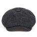 Hot Sale Men's 8 Panel Wool Blend Newsboy Flat Cap Herringbone Tweed Hats Free Shipping_maomaolike.com