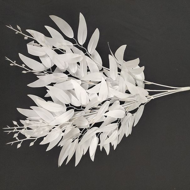 Leaf Vine Wedding Celebration Road Guide Arrangement Artificial Plant Silk Screen Cloth Bundle Willow Leaves_maomaolike.com