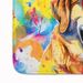 Yellow Labrador Hippie Dawg Memory Foam Kitchen Mat Machine Washable Anti-Fatigue Mat Cushion Comfort Bath Mat Or Kitchen Rug_maomaolike.com