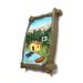 Nordic Finland Lakeside Cottage Scenery Fridge Magnet Travel Souvenir Creative Resin Painted Decoration Gift_maomaolike.com