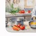 Norwegian Elkhound The Chef Memory Foam Kitchen Mat Machine Washable Anti-Fatigue Mat Cushion Comfort Bath Mat Or Kitchen Rug_maomaolike.com