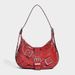 Cross-border Trendy Crocodile-pattern Exquisite Underarm Bag, New High-value Retro Versatile Fashion Crescent Bag For Women_maomaolike.com