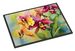 Orchids In Watercolor Doormat Front Door Mat Indoor Outdoor Rugs For Entryway, Non Slip Washable Low Pile, 24H X 36W_maomaolike.com