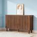 Sideboard Buffet, White Credenza Storage Cabinet With Doors_maomaolike.com