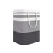 New Cross-Border Canvas Bag Dirty Laundry Large Long Handle Storage Basket Hot-sale Hot-Selling Striped Moving Packing_maomaolike.com