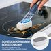 Refillable Kitchen Soap Dispenser Dish With 4 Replacement Heads, Multifunctional Long Handle Scrub Brush_maomaolike.com