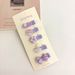 Unisex 5 cards of acrylic cartoon bow hairpins for kindergarten babies and children, all-inclusive and no-damage hair side clips_maomaolike.com
