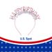 Grevosea Birthday Crown Headband Happy Birthday Accessory Decoration Gift Grevosea17cm*17cm 12pcs_maomaolike.com
