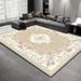 Living Room Rug Large Size Gorgeous Gold Frame Design Bedroom Rug Plush Thickened Machine Washable Thickened Underlay Interior Decorative Rug_maomaolike.com