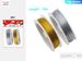 Christmas Gold And Silver Radiance - Wire Rolls_maomaolike.com