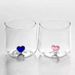 Creative Cup Ins Style Cute Simple High Beauty Breakfast Beloved Heart Water Cup Beloved Glass Home Use_maomaolike.com