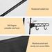 Clothing Rack Clothes Rack, 66'' Multifunctional Garment Rack For Hanging Clothes, 4 Tiers Portable Closet Rack With 4 Hooks & 2 Hanging Rods, Coated Metal Freestanding Closet Wardrobe System, Black_maomaolike.com