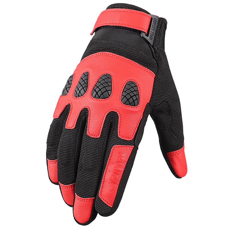 Tactical gloves Cycling sports outdoor mountaineering protection knuckle breathable shock absorbent wear resistant slip anti-fall motorcycle gloves_maomaolike.com