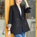 Women's Clothing Casual All-match Slim-fit Slim-fit Plaid Women's Work Suit_maomaolike.com