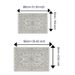 Bathroom Mat Toilet Mat Shower Mat Entrance Rug Absorbent Non-Slip Mat Soft Quick-Dry Machine Washable_maomaolike.com