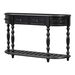 52''Modern And Contemporary Curved Console Table Sofa Table Entryway Table For Hallway Living Room With 4 Drawers And 1 Shelf_maomaolike.com