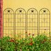 4 Pack Metal Garden Trellis 71" X 19.7" Rustproof Trellis For Climbing Plants Outdoor Flower Support Black_maomaolike.com