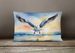 Birds, Birds, Birds Throw Pillow Throw Pillow For Indoor Couch Bed Outdoor Patio Washable, Gull Flying Low 7517,12Hx16W_maomaolike.com