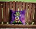 Schnauzer King Of Mardi Gras Throw Pillow Machine Washable, Indoor Outdoor Decorative Pillow For Couch, Bed Or Patio, 14Hx14W_maomaolike.com