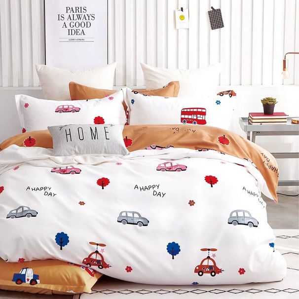 Bed Sheet Set - 17 Styles Available Fits US/EU/AU Mattresses Breathable Polyester Fabric | Hotel & Home Use"_maomaolike.com