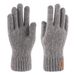 Wool touch screen gloves Warm knit half-finger gloves and fleece jacquard gloves_maomaolike.com