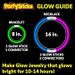 Glow Sticks Party Supplies 100pk - 8 Inch Glow In The Dark Light Up Sticks Party Favors, Glow Decorations, Neon Party Glow Necklaces And Glow Bracelets With Connectors_maomaolike.com