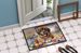 Decorating Easter Tibetan Mastiff Doormat Front Door Mat Indoor Outdoor Rugs For Entryway, Non Slip Washable Low Pile, 24H X 36W_maomaolike.com