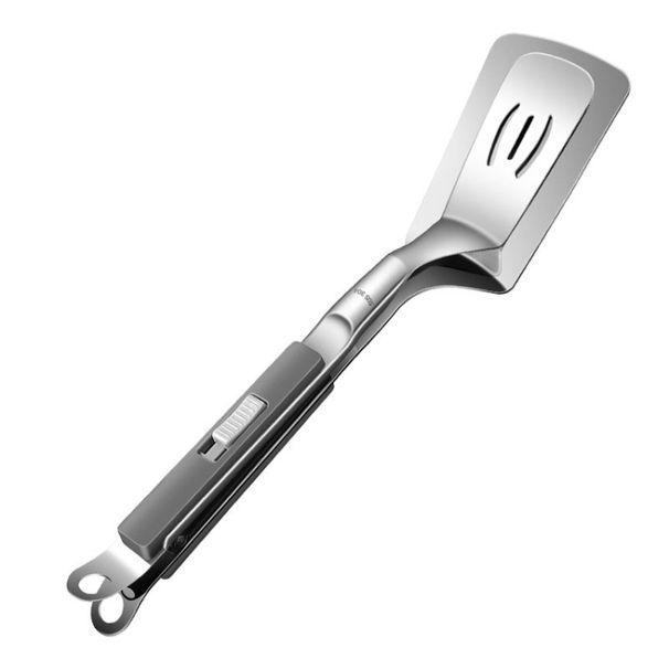 Fish Spatula With Lock Kitchen Grill Scoop Steak Scraper_maomaolike.com