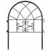 Valla Decorativa De Hierro Para Jardín, 4 Piezas De 50 X 65,5 Cm, Bordura Para Plantas Y Parterres, Diseño Para Espacios Exteriores_maomaolike.com