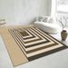 Living Room Rug,Large Rug,Oversized, Gold Leaves Design,Bedroom Rug,Soft And Thick, Machine Washable, Thickened Rug, Bedside Rug,Decorative Indoor Rug_maomaolike.com